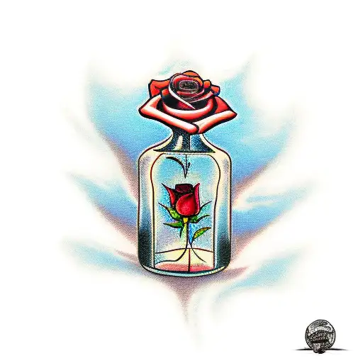 Rose In A Bottle