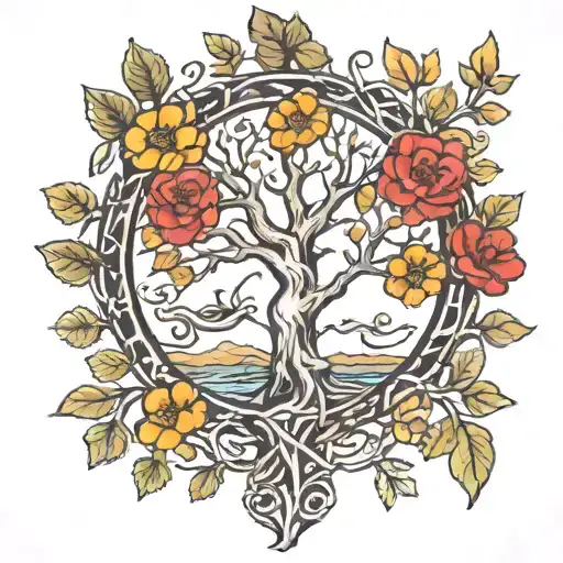 Tree Of Life Intertwined