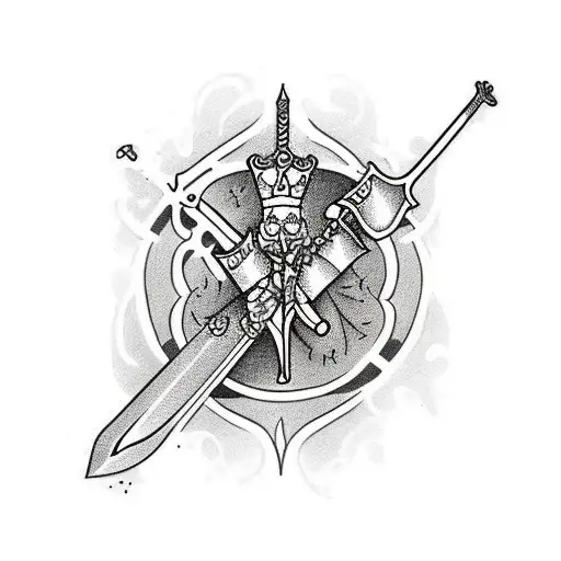 Pancake Medival Sword