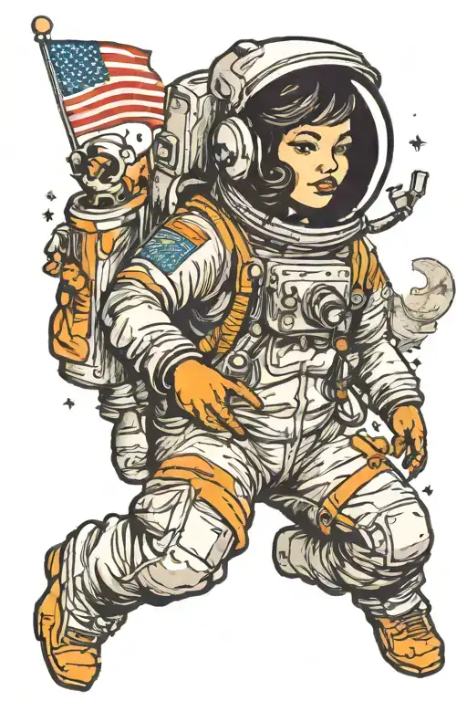 Astronaut Girl