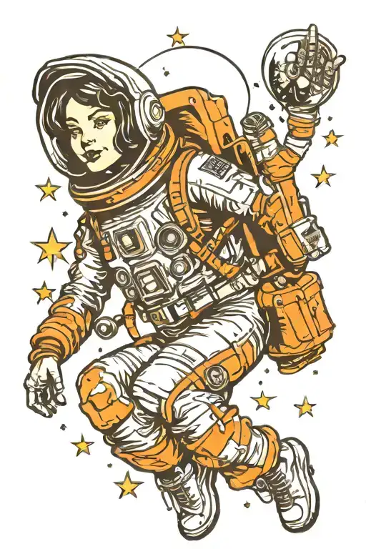 Astronaut Girl