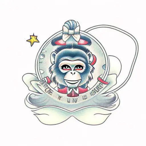Cute Girl Monkey