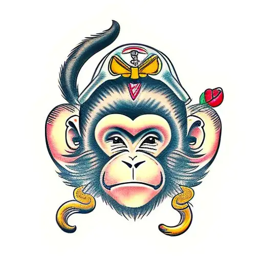 Cute Girl Monkey