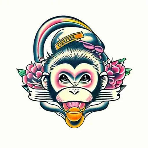 Cute Girl Monkey