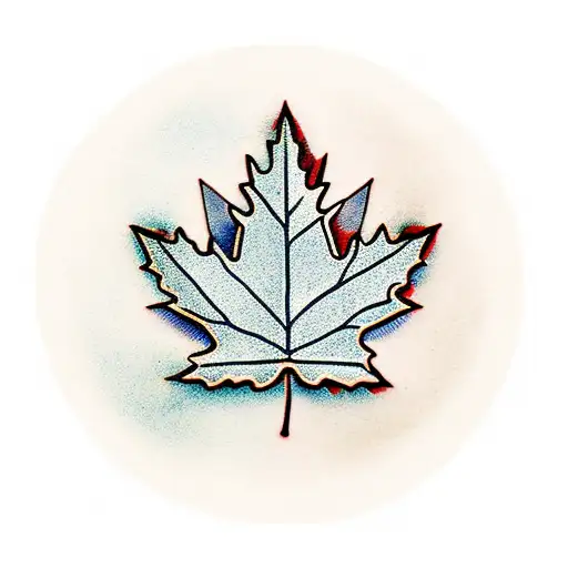 Maple Leaf And Kangaroo