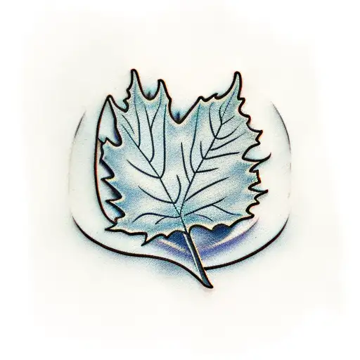 American Traditional Sycamore Leaf