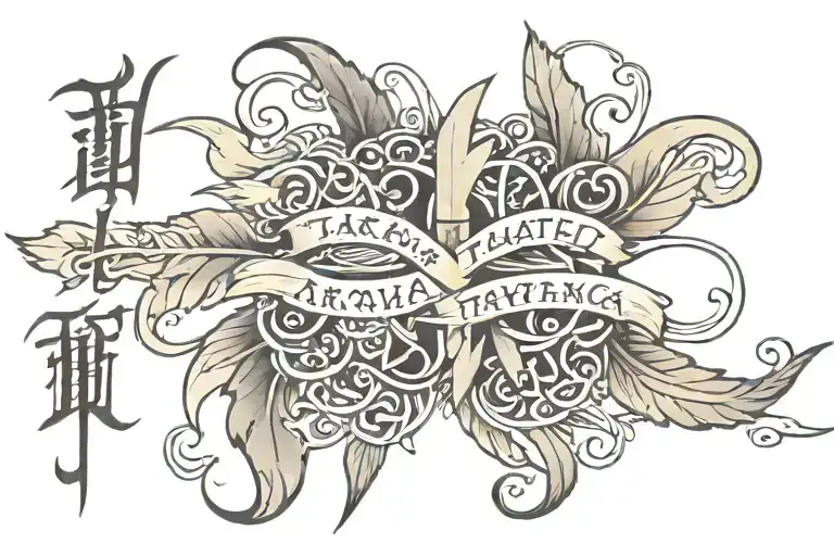 Word Takawatanga Written Across