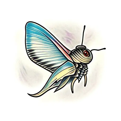 Moth With Skullwings