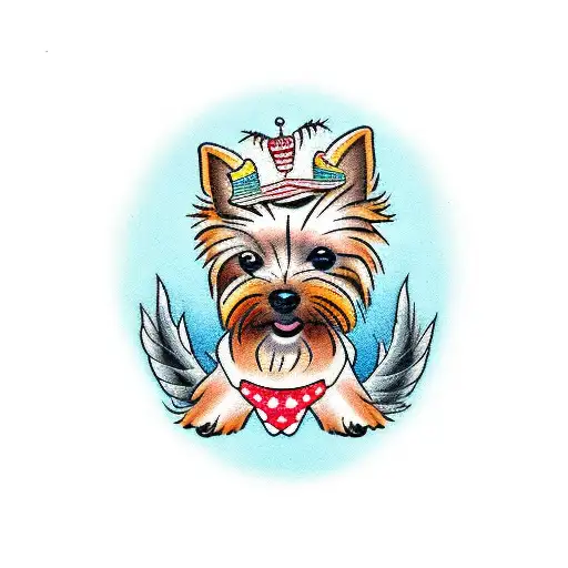 Yorkie Dog