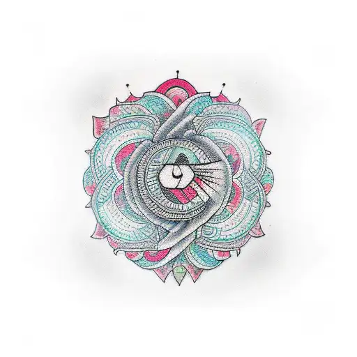 Mandala Snake Sleeve Cancer