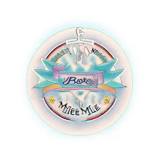 Blessed Spelt Out With The Names Mom Mylee Grandma Grandpa Gina James