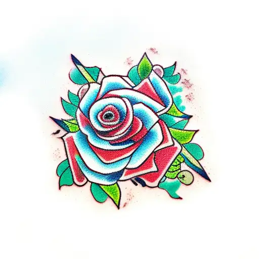 Cross With Rose Thorns Around It