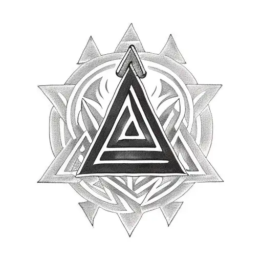 Fire And Valknut