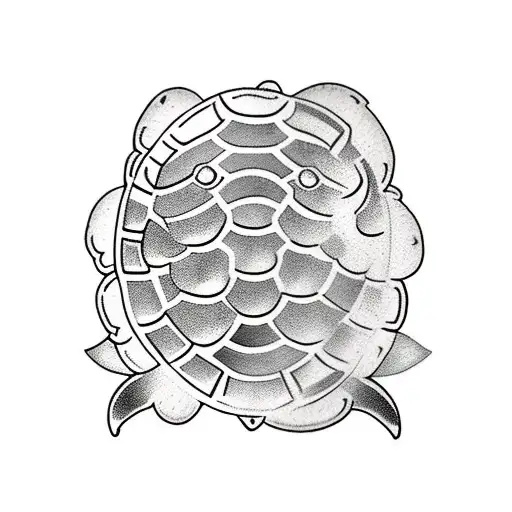 Turtle With Berry Shell