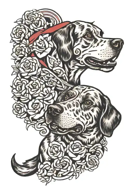 Dad And Dog Remeberence