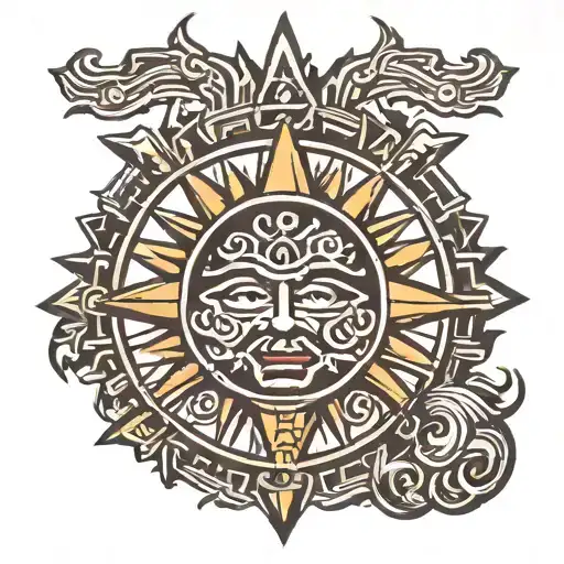 Aztec Sun Shining