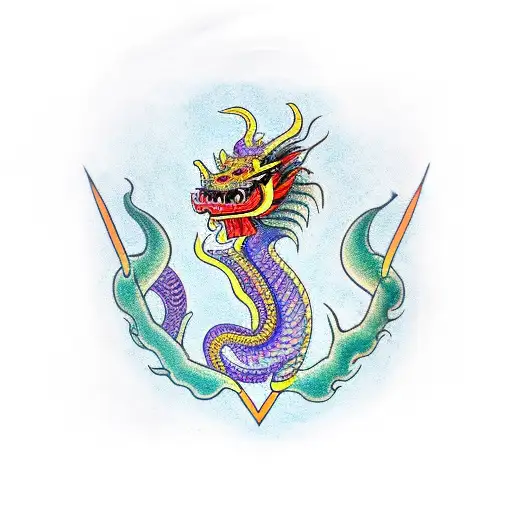 Khmer 5 Headed Naga Dragon