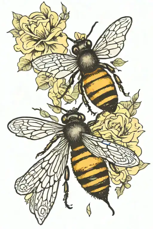 A Ugly Butterfly Transformation In To A Beautiful Honey Bee