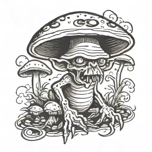 Creepy Mushroom Goblin