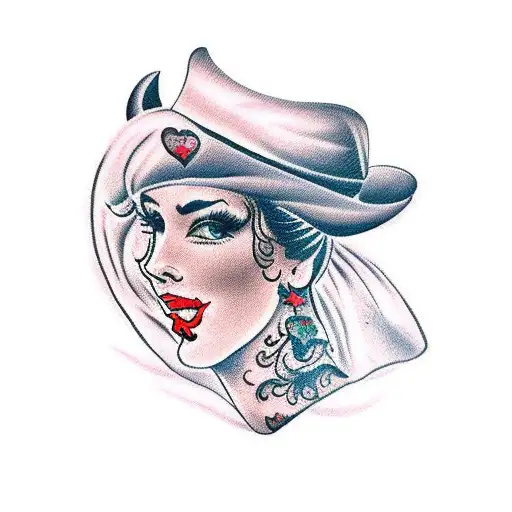 Cowgirl Hat With Wedding Veil