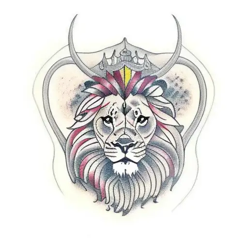 Taurus With Lion