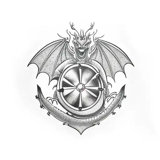 Dragon With A Turtle Shell