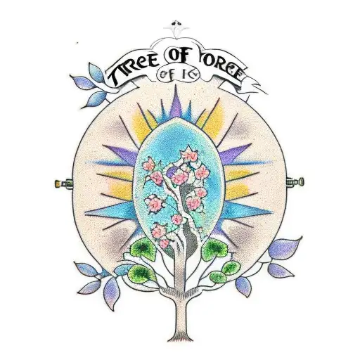 Tree Of Life Flowers