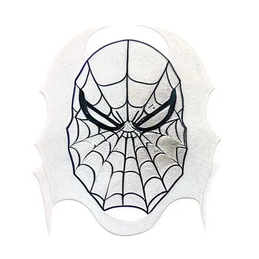 1980'S Black Suit Spider-man Head With Spidey Sense
