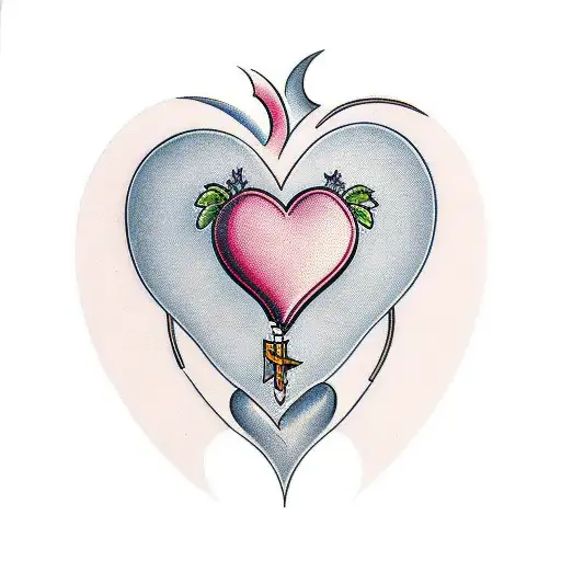 Heart With Text 'I Love Plangroepen'