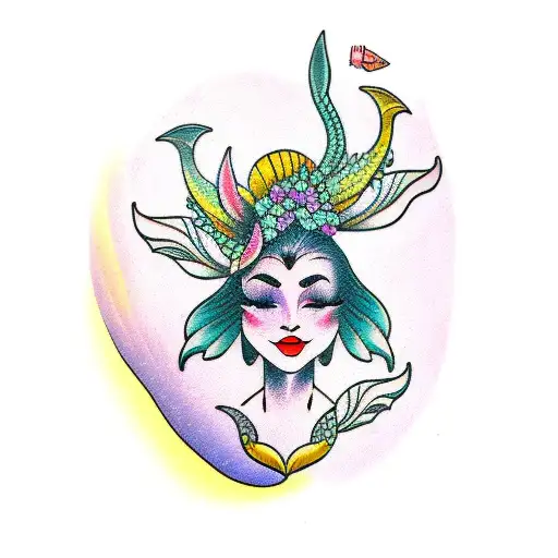 Mermaid Mandella Design
