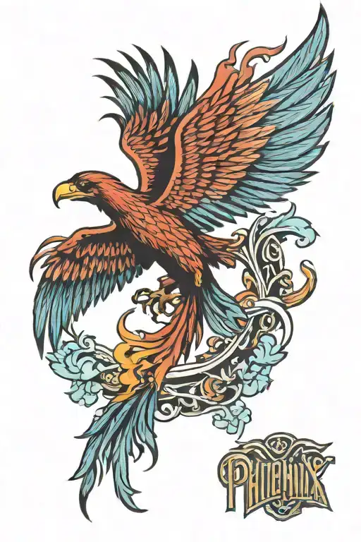 Phoenix Trans Flag Color