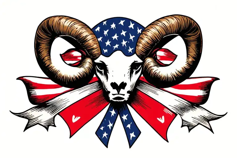 Aries And Head And Neck Cancer Ribbon Bow