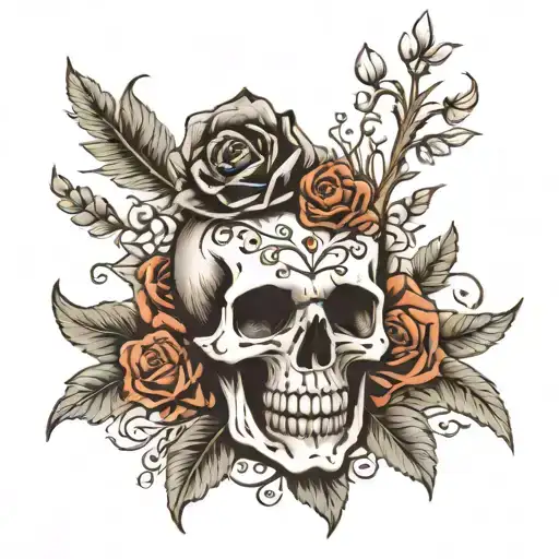 Skull Planter