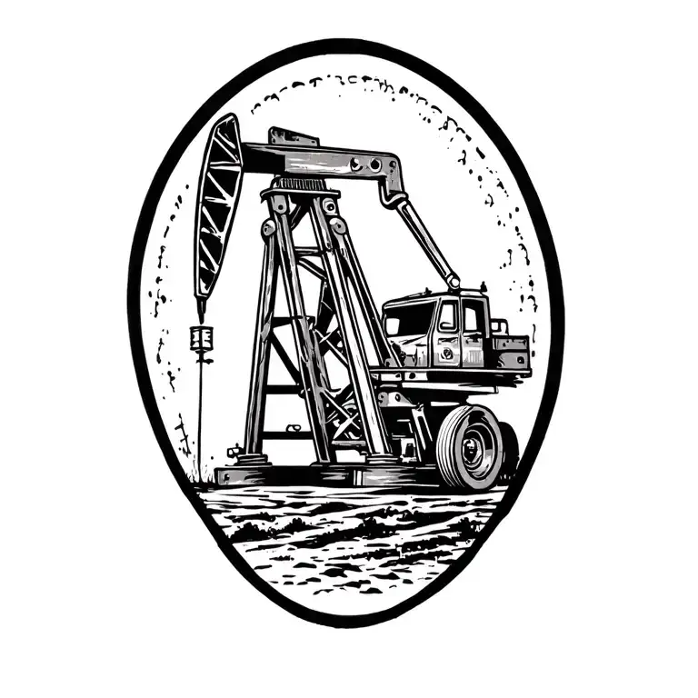 Oilfield Pump Jack