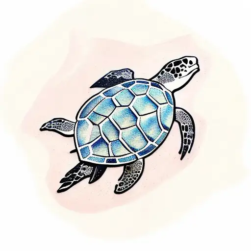 Sea Turtle With Music