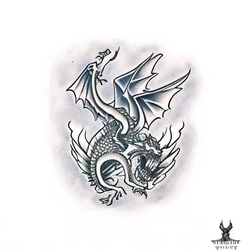 Skeleton Dragon Wings