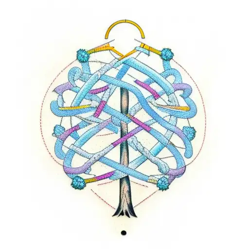 A Tree With Branches Shaped Like Dna Helixes