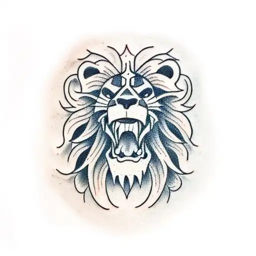 Lion Cloud Skull