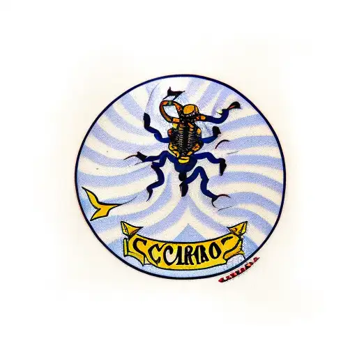 Scorpion Nicaragua Flag