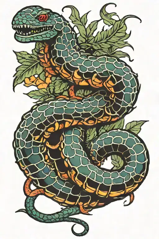 A Centipede Eats A Snake From The Inside