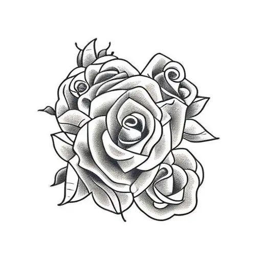 Snake With Roses Above