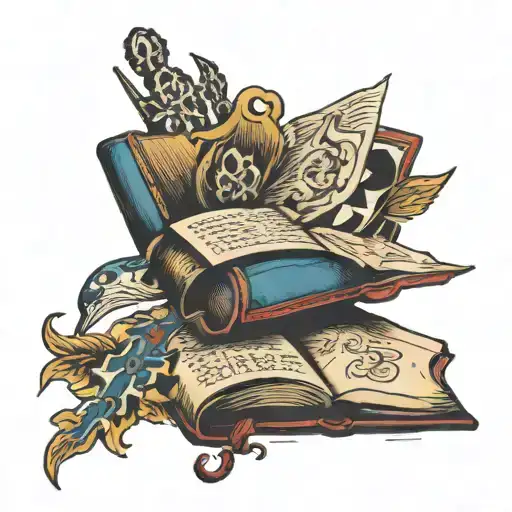 The Open Book On The Sofa