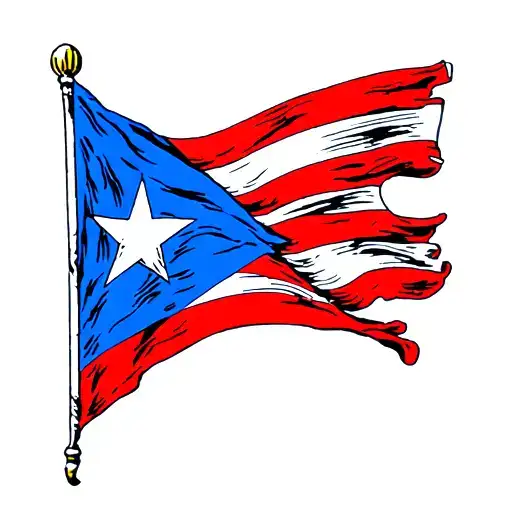 New York Puerto Rican Flag