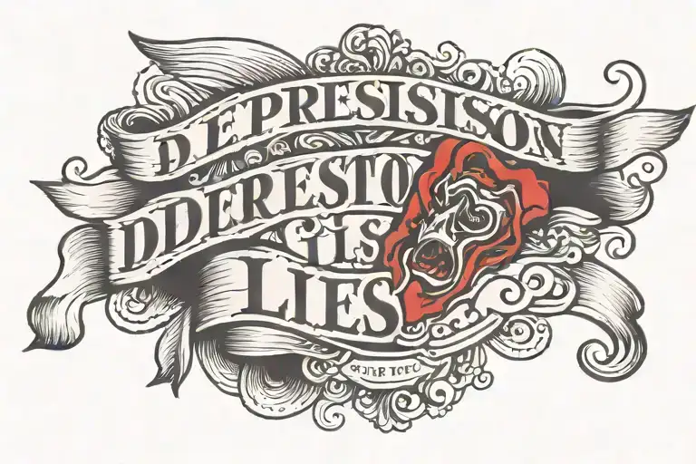 Depression Lies Text