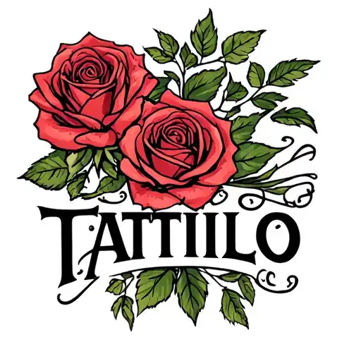 Rose And Family Text