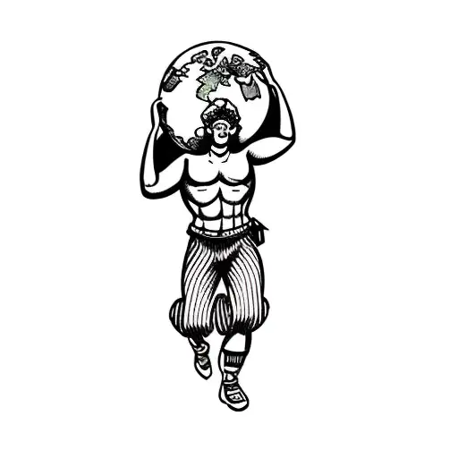 Atlas Holding A Globe