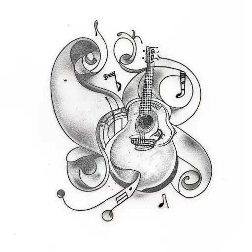 Music Small Black And White Just Words