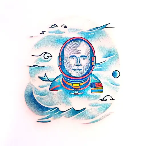 Astronaut In The Ocean