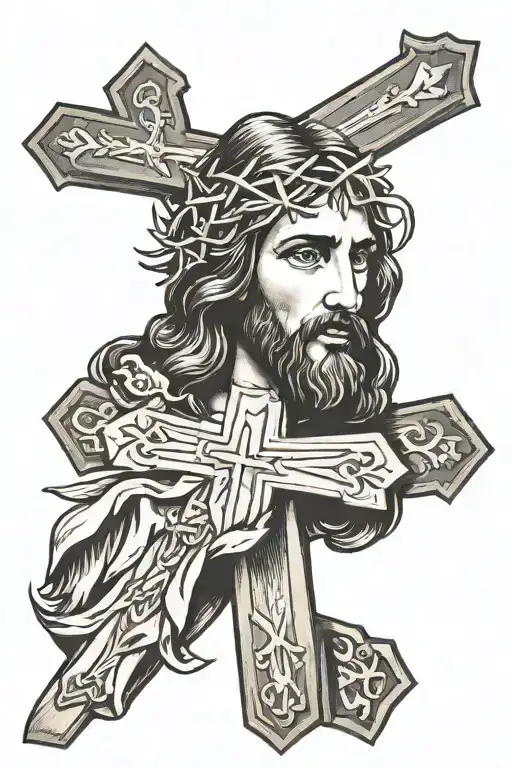 Jesus And Crosses