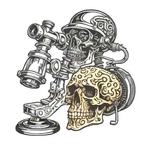 Skull Microscope